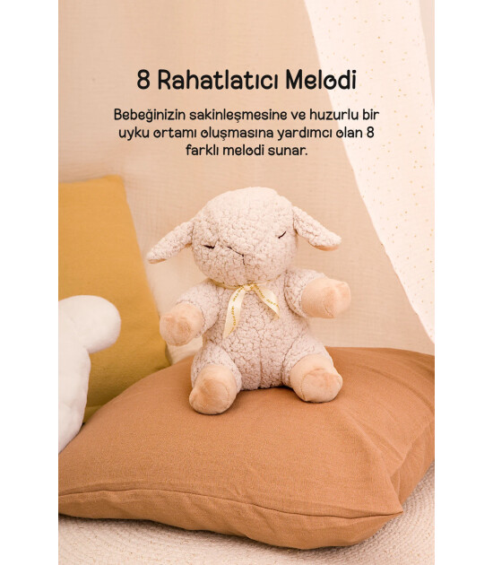 Cloud b Sleep Sheep Melodili Pel&uuml;ş Uyku Arkadaşı // Sleep Sheep