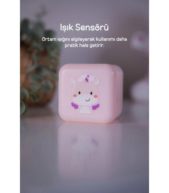 Cloud b Cube B Şarj Edilebilir Gece Lambası // Lily the Unicorn