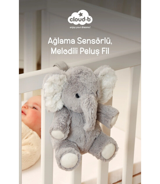Cloud b On The Go Melodili Pel&uuml;ş Uyku Arkadaşı // Elliot Elephant