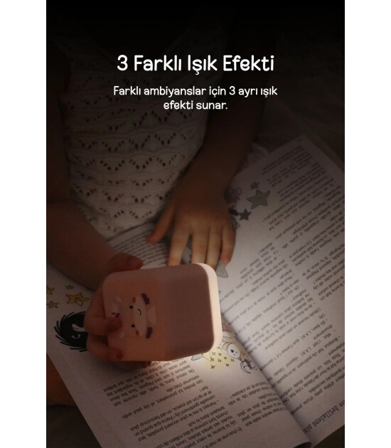 Cloud b Cube B Şarj Edilebilir Gece Lambası // Lily the Unicorn