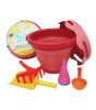 Compactoys 7in1 Plaj Kovası Seti // Kırmızı