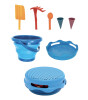 Compactoys 7in1 Plaj Kovası Seti // Mavi