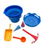 Compactoys 7in1 Plaj Kovası Seti // Mavi