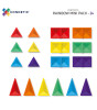 Connetix Rainbow Mini Manyetik Blok Set (24 Par&ccedil;a)