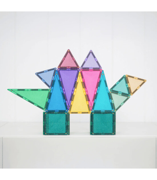 Connetix Glitter Castle Manyetik Blok Set (48 Par&ccedil;a)