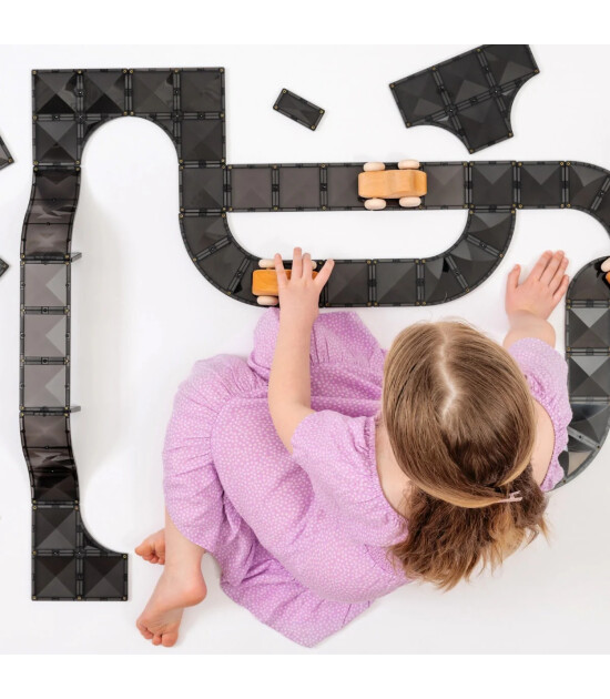 Connetix Creative Roads Manyetik Blok Set (48 Par&ccedil;a)
