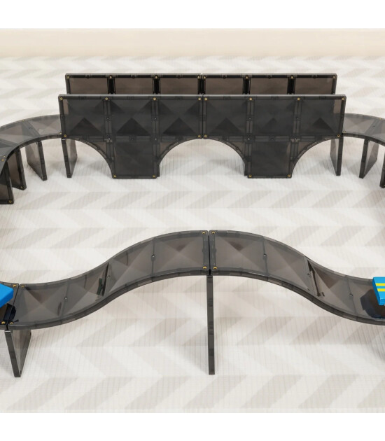 Connetix Creative Roads Manyetik Blok Set (48 Par&ccedil;a)