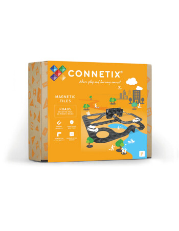 Connetix Creative Roads Manyetik Blok Set (48 Par&ccedil;a)