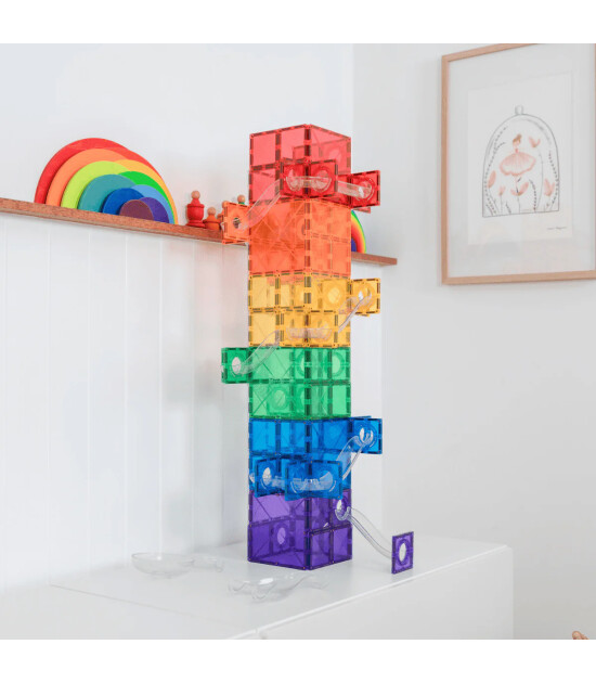 Connetix Super Ball Run Manyetik Blok Set (134 Par&ccedil;a)