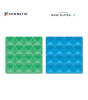 Connetix Rainbow Blue & Green Base Plate Manyetik Blok Set (2 Par&ccedil;a)