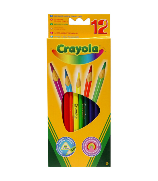 Crayola  Kuru Boya Kalemi 12 Renk                                 