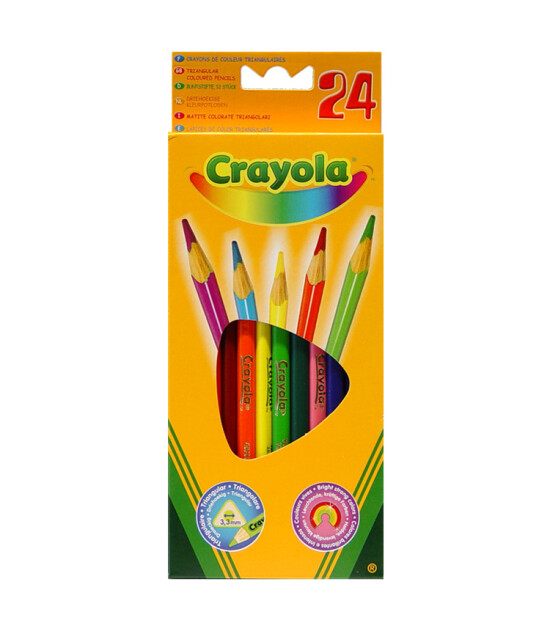 Crayola  24 Renk Kuruboya Kalemi                                  