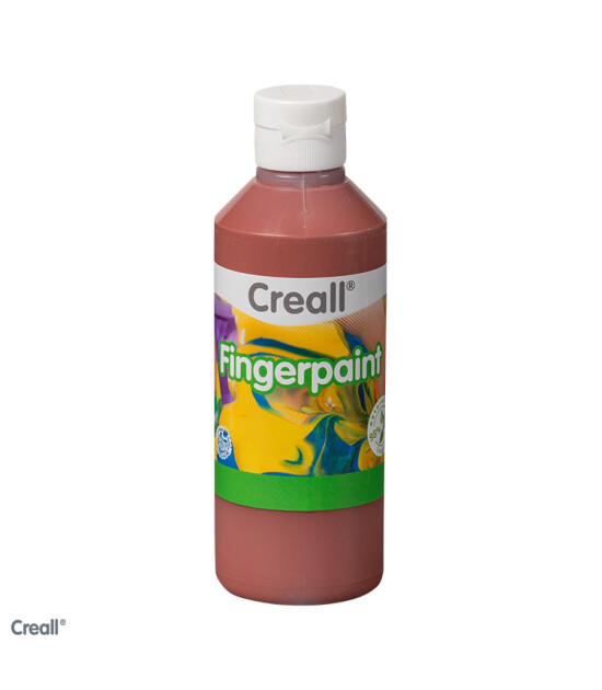 Creall Fingerpaint - Kahverengi 250ml.