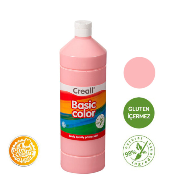 Creall Basic Color - Tempara Poster Boya (1000 ml) // Pembe