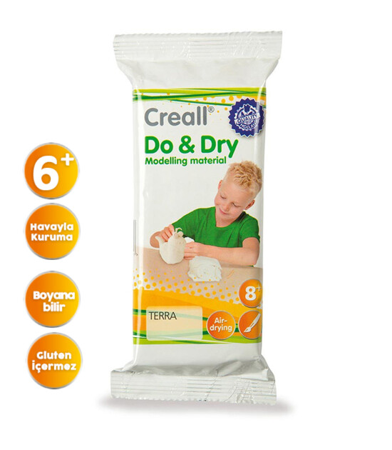 Creall Do & Dry Seramik Hamuru (500 gr) // Toprak