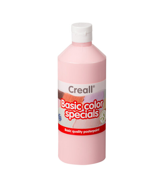 Creall  Basic Color - Pastel Kırmızı 500ml.