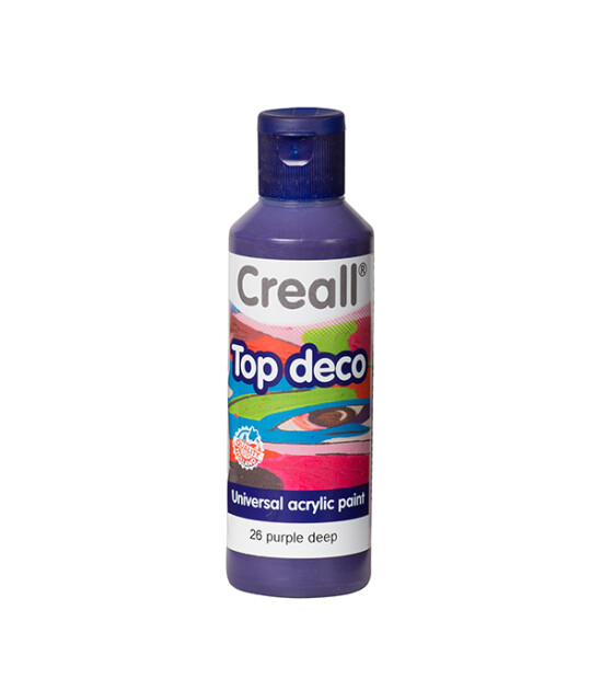 Creall  Top Deco - Koyu Mor