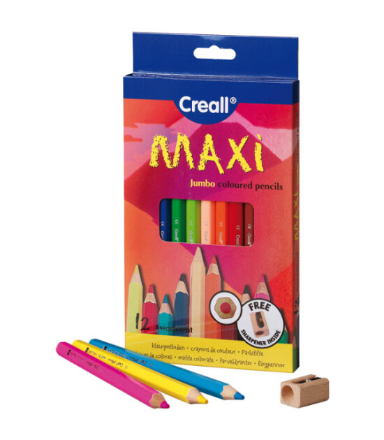 Creall Maxi Kuru Boya (12'li)