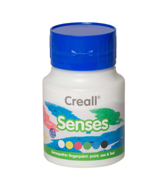 Creall Senses - Dokulu Parmak Boyası (500 ml) // Beyaz