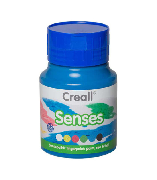 Creall Senses - Dokulu Parmak Boyası (500 ml) // Mavi