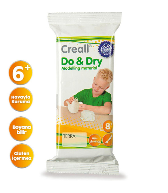 Creall Do & Dry Seramik Hamuru (250 gr) // Toprak