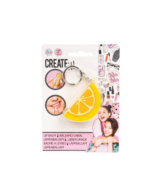 Create It Kokulu Dudak Balmı Anahtarlık // Limon