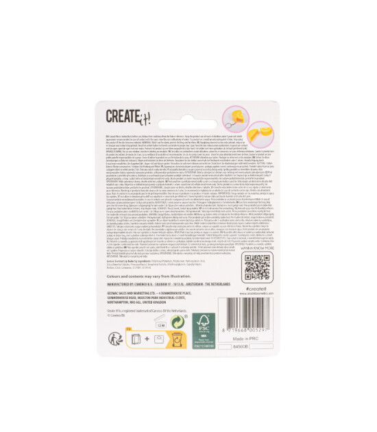 Create It Kokulu Dudak Balmı Anahtarlık // Limon