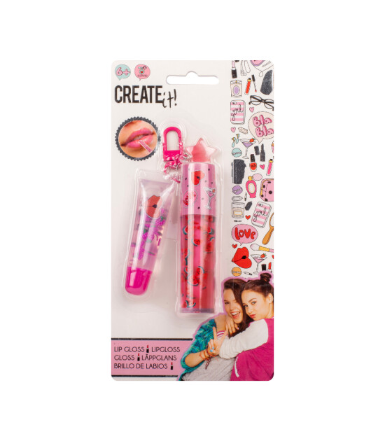 Create It  Kokulu Dudak Parlatıcısı Anahtarlık Seti