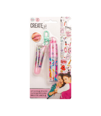 Create It Kokulu Dudak Parlatıcısı Anahtarlık Seti // Kalp