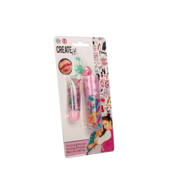 Create It Kokulu Dudak Parlatıcısı Anahtarlık Seti // Kalp