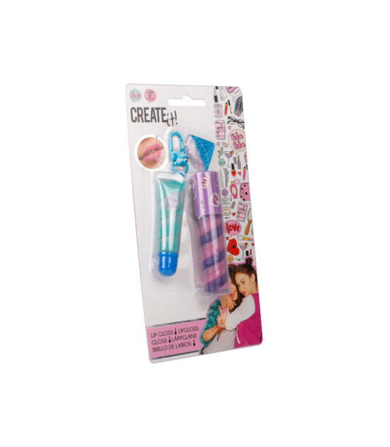 Create It Kokulu Dudak Parlatıcısı Anahtarlık Seti // Elmas