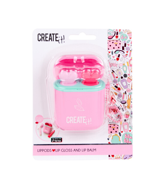 Create It Dudak Kiti Lippods // Pembe