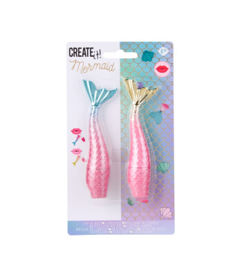 Create It Dudak Parlatıcısı Seti Mermaid // Pembe