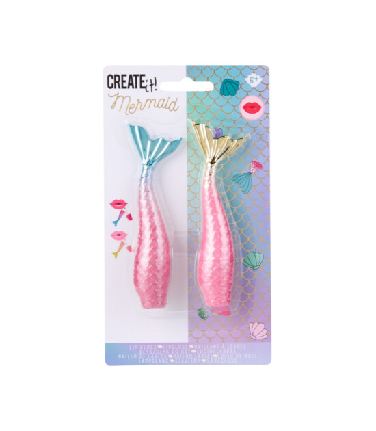 Create It Dudak Parlatıcısı Seti Mermaid // Pembe