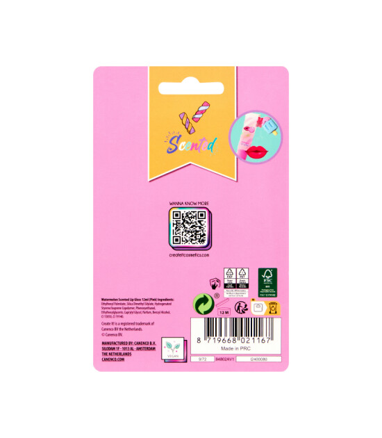 Create It S&uuml;sl&uuml; Dudak Parlatıcısı // Pembe