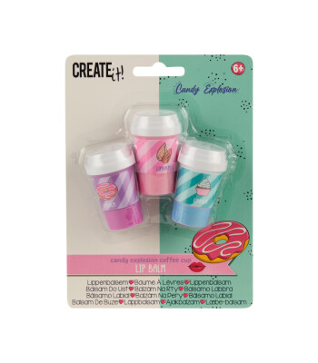 Create It Dudak Balmı Seti // Kahve