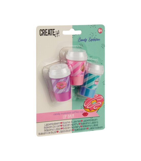 Create It Dudak Balmı Seti // Kahve