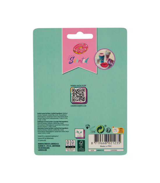 Create It Dudak Balmı Seti // Kahve