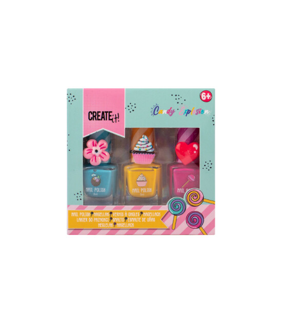 Create It Oje ve Yüzük Seti - Cupcake - Candy Explosion