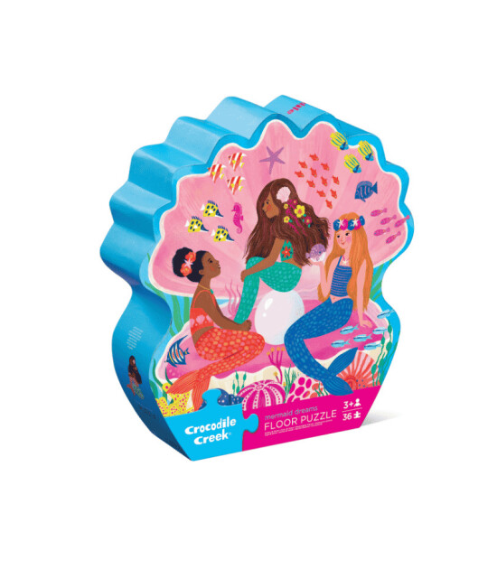 Crocodile Creek Dekoratif Puzzle // Mermaid Dreams (36 Parça)