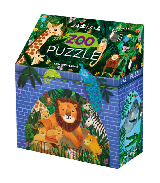 Crocodile Creek Puzzle // Hayvanat Bah&ccedil;esi  (24 Par&ccedil;a) 