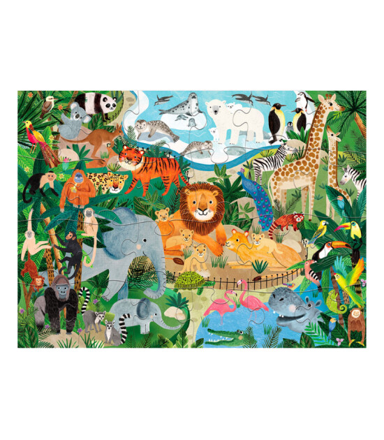 Crocodile Creek Puzzle // Hayvanat Bah&ccedil;esi  (24 Par&ccedil;a) 