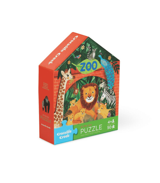 Crocodile Creek Puzzle // Zoo (50 Parça)