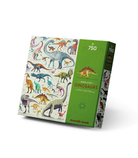 Crocodile Creek Aile Puzzle // Dinozorların Dünyası (750 Parça)