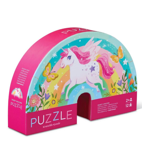 Crocodile Creek Puzzle // Sweet Unicorn (12 Parça)