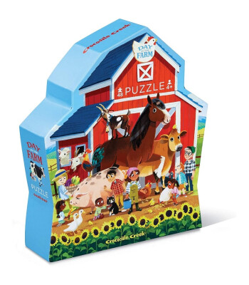 Crocodile Creek Puzzle // Day at the Farm (48 Par&ccedil;a)