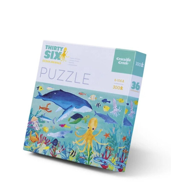 Crocodile Creek Puzzle // Thirty Six Ocean Animals(300 Parça)