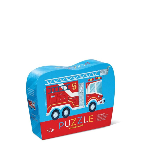 Crocodile Creek Mini Puzzle // Fire Trucks (12 Parça)