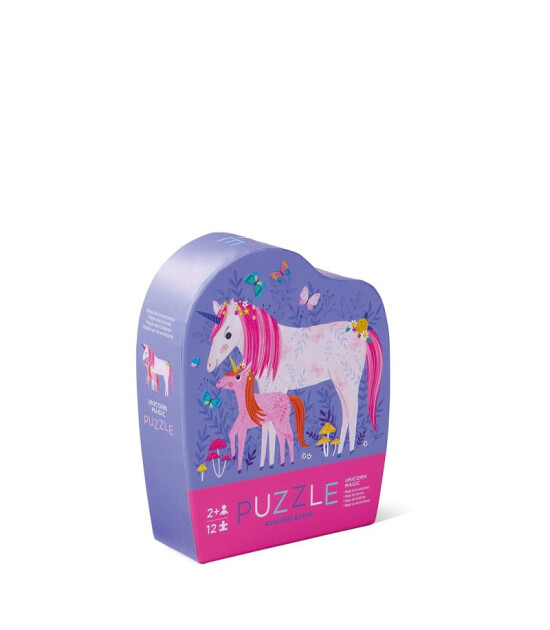 Crocodile Creek Mini Puzzle // Unicorn (12 Parça)