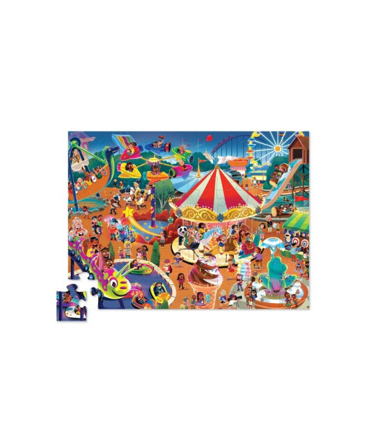 Crocodile Creek Puzzle // Day at the Fair (48 Parça)